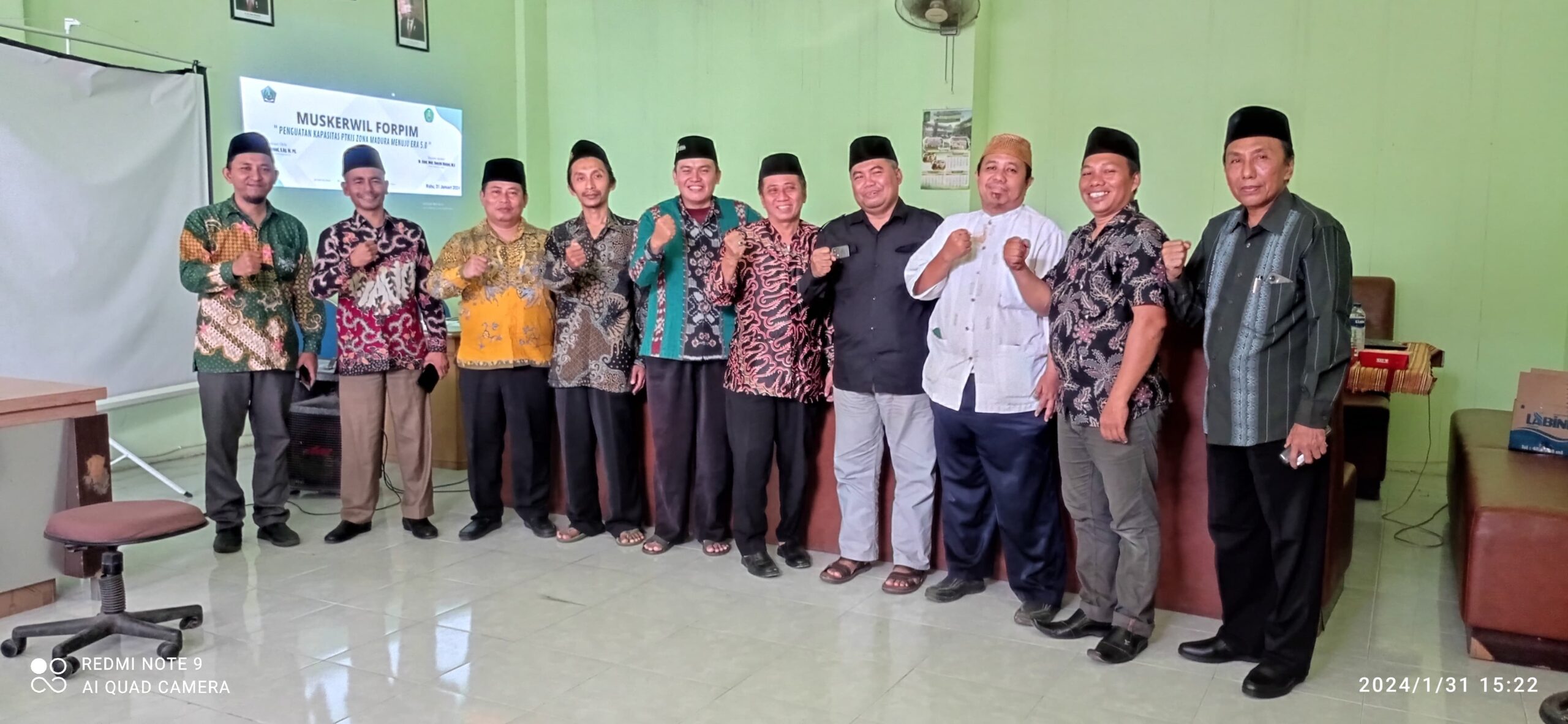 PENAMBAHAN KUOTA DAN JUMLAH SERDOS MENJADI FOKUS UTAMA RAPAT FORPIM PTKIS ZONA MADURA